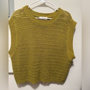 Chunky knit vest